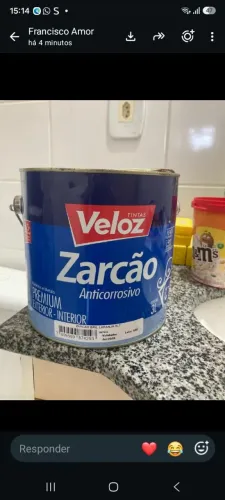 Tinta Zarcão 3l laranja