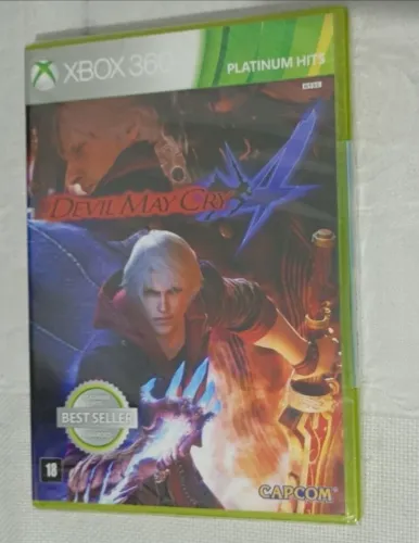 Devil May Cry 4 ( Lacrado ) Xbox 360 - Mídia Física Original -