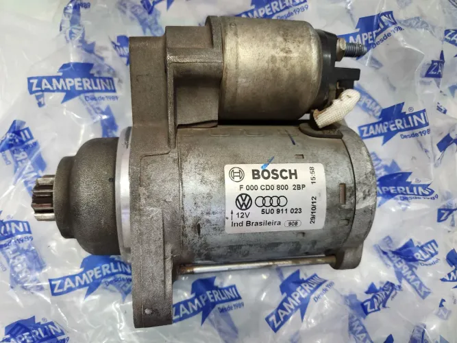 Motor de Partida (Arranque) 9 dentes - Bosch (Fox e outros veículos)