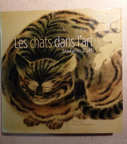 Livro Gatos na Arte ed francesa