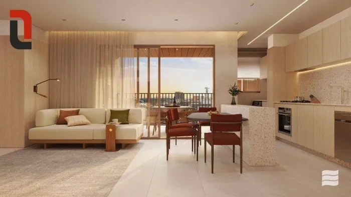 Alta Apto 86m² 2 quartos, sacada gourmet e 1 vaga no Mercês
