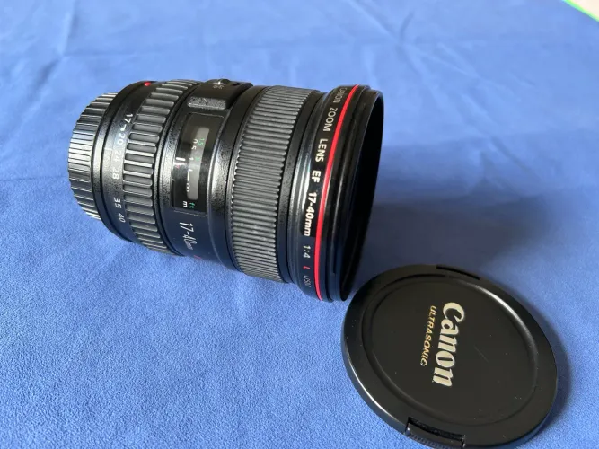 Lente canon 17-40 mm