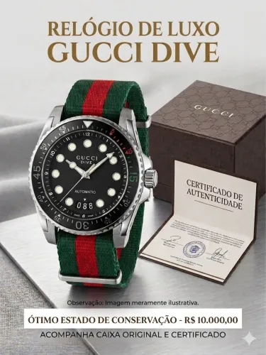Relógio Gucci Divi