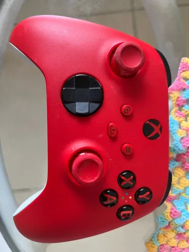 Controle Xbox séries vermelho 