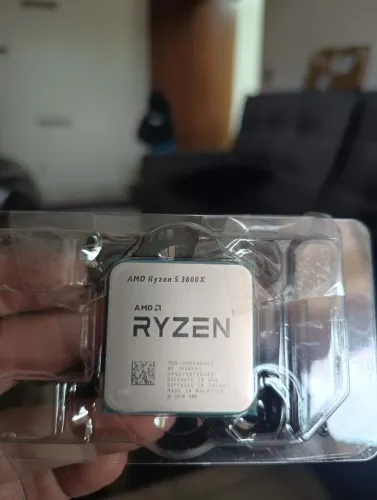 processador ryzen 3600x com fan