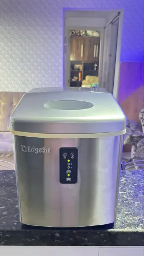 Máquina de gelo Intertek Edgesta Mod: IP210SS 100% em Aço Inox Motor de Compressor