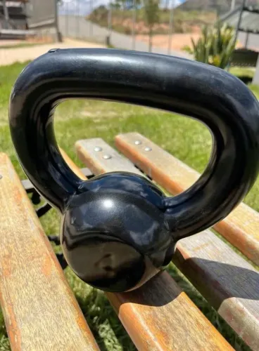 Kettlebell revestido emborrachado promoção