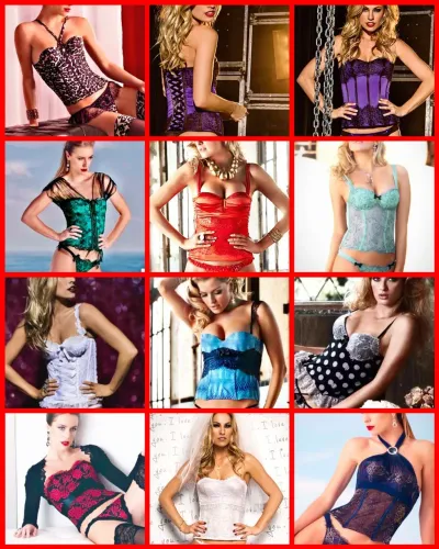 Lote de Lingeries - Corpetes