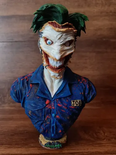 Busto Coringa Joe Garage Novos 52 - Colecionável Impressão 3D PLA