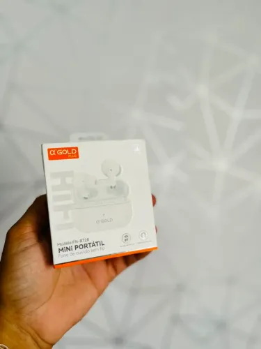 Fone de ouvido bluetooth A'Gold - ENTREGA A DOMICÍLIO