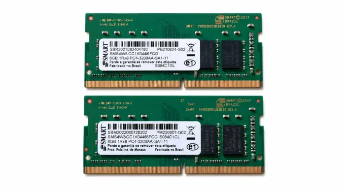 KIT Memoria Smart Ddr4 16gb (2x8gb) Notebook 3200mhz