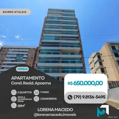 APARTAMENTOS À VENDA - ARACAJU-SE 