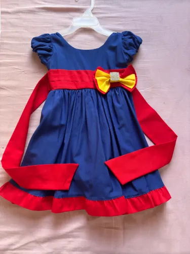 Vestido show da luna 1 ano 