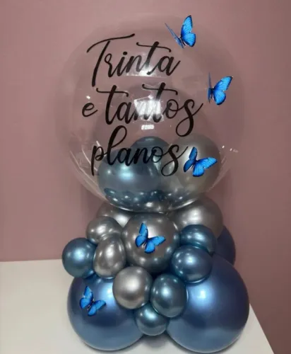 Balao de mesa personalizados 