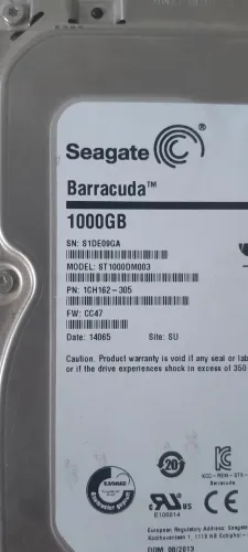 HD SEAGATE BARRACUDA 1TB