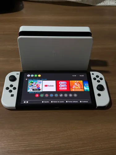 Nintendo Switch OLED - Impecável.