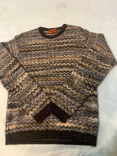 Suéter Missoni Original Made in Italy Vintage - Zig Zag