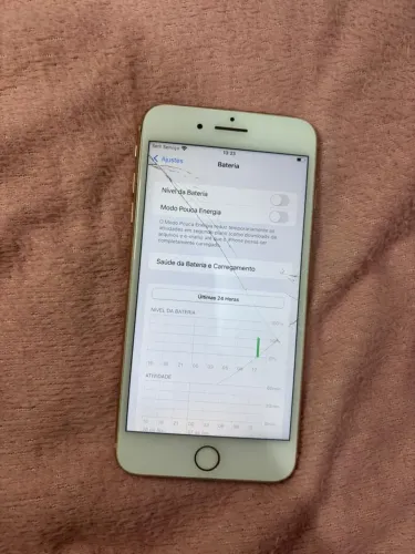 iPhone 8 Plus Bateria 100% 