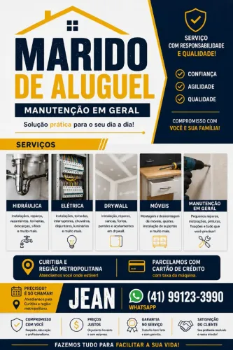 Marido de aluguel reformas consertos