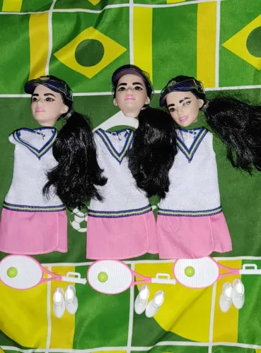 Lote Barbie tenista