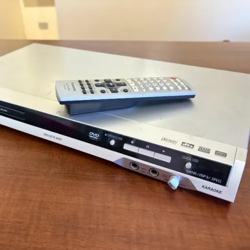 Aparelho DVD Panasonic com Karaokê Ótimo Estado