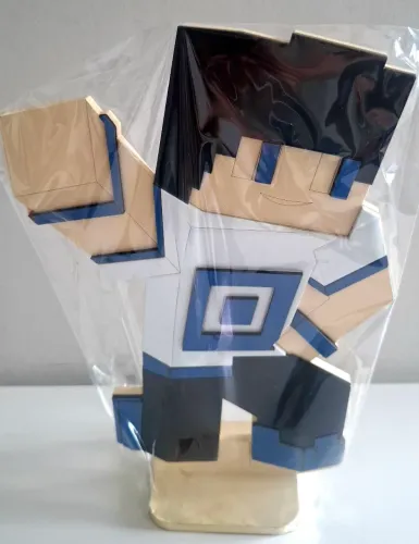 MDF no estilo Minecraft.3D