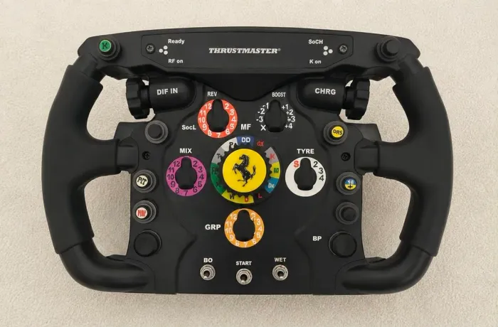 Volante thrustmaster ( Leia Descrição)