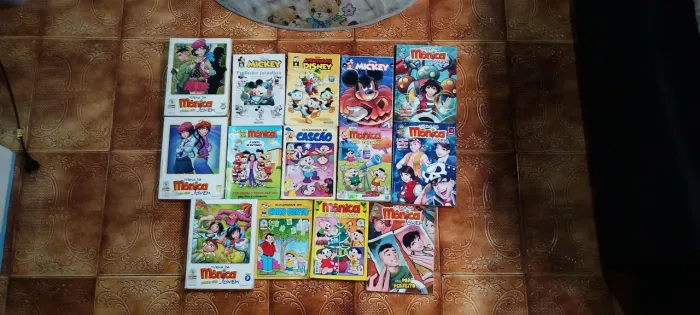 Coleção 14 Gibis Turma da Mônica e Disney