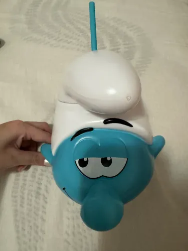 Copo exclusivo Smurfs Cinépolis novo