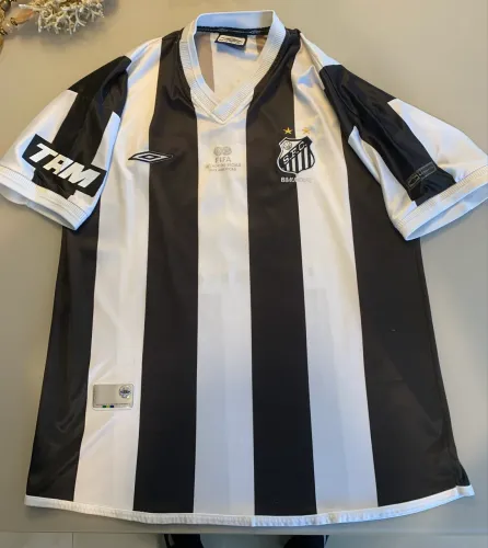 Camisa do Santos FC de jogo 2001