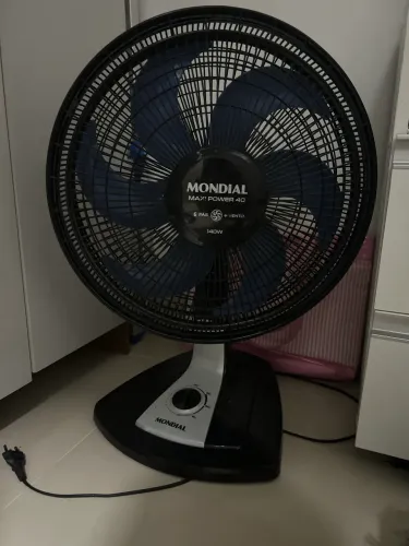 Ventilador de mesa mondial 6 pás