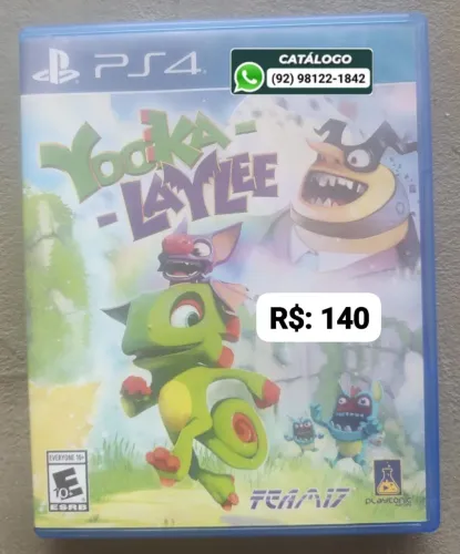 Yooka Laylee = R$: 140