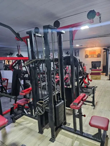 Pulley duplo academia aparelho 