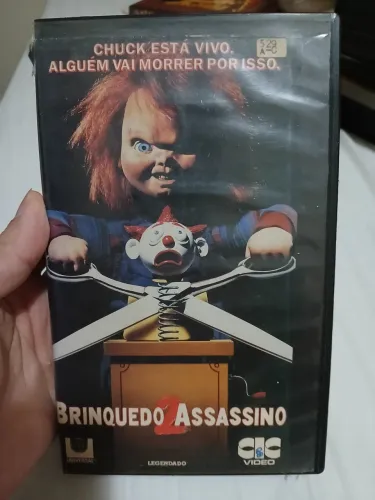 Vhs brinquedo assassino 2 chucky terror