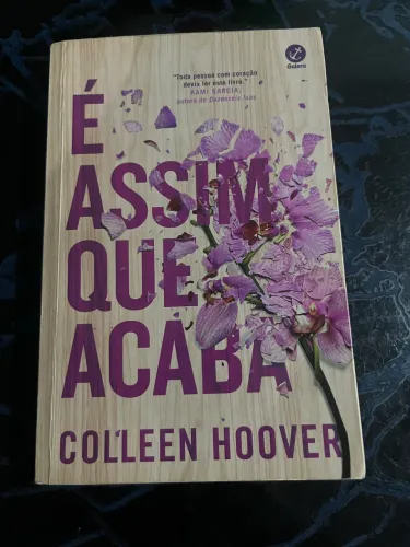 Livro "É assim que acaba"