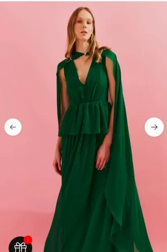 Vestido longo Verde