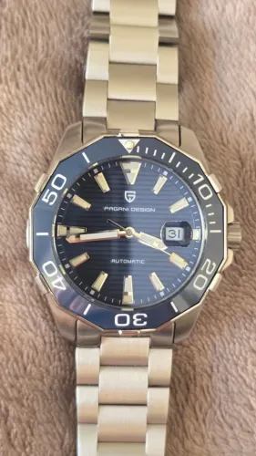 Relógio Pagani Design Aquaracer PD1617 Automático Cerâmica