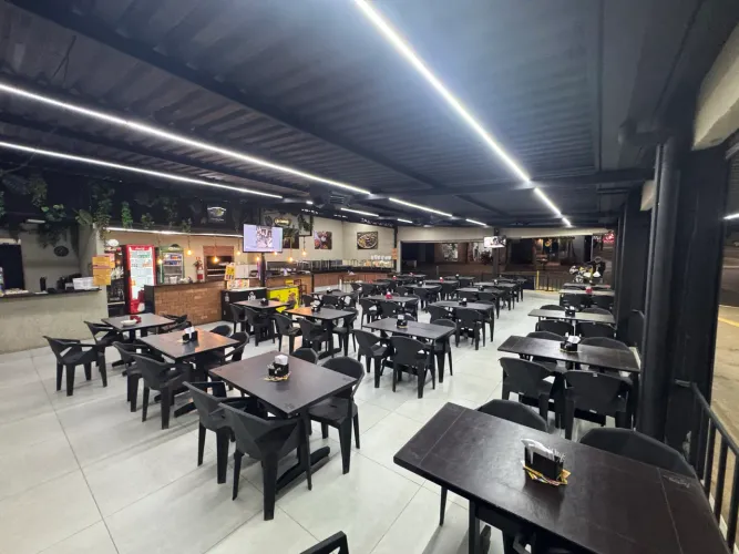 Ponto de restaurante em funcionamento 