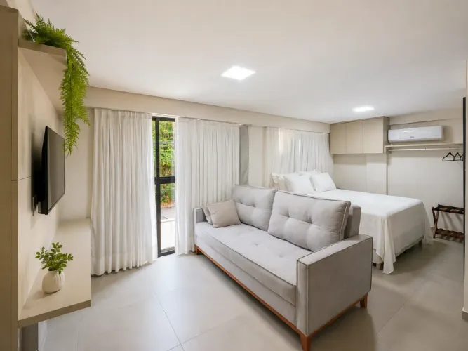 Apartamento à venda, 1 quarto, 1 suíte, 1 vaga, Cabo Branco - João Pessoa/PB