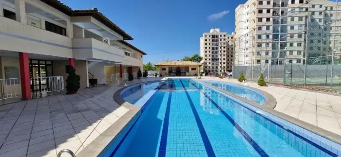 ALUGA-SE APARTAMENTO 3/4 MOBILIADO CONDOMÍNIO CANTO BELO