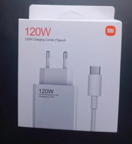 Carregador Turbo 120W MI com cabo Tipo C / MEGA OFERTA