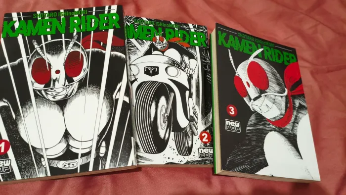 Coleção mangá KAMEN RIDER