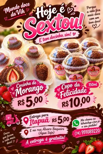 Vende-se sobremesas