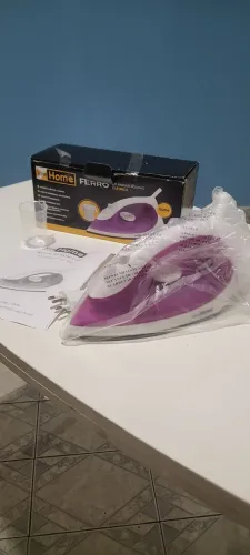 Ferro de Passar Roupas Elétrico Seven Home 127V - Seco e Vapor (Novo na Caixa)
