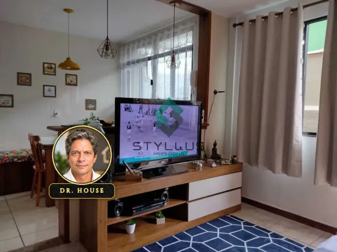 Casa Triplex em Condomínio Fechado com Churrasqueira e Vista para Montanha em Riachuelo! M
