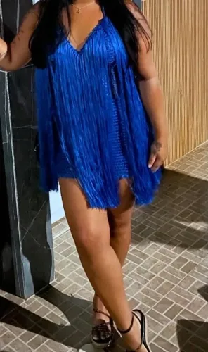 Vestido de crochê
