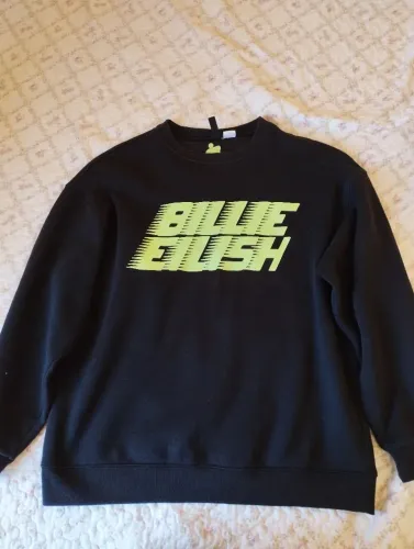 Moletom Billie Eilish original coleção 2019 em parceria com a H&M