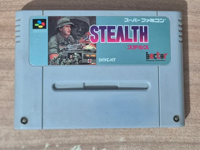 Stealth ORIGINAL para Super famicon/Super nintendo (snes) usado