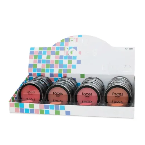 Blush compacto Faces Fenzza