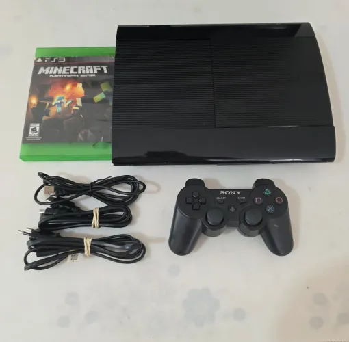 Play 3 Desbl. 250gb + 1 Controle + 1 Jogo.